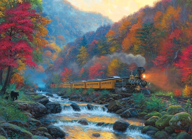 Steam Train Puzzle 1000 Pieces