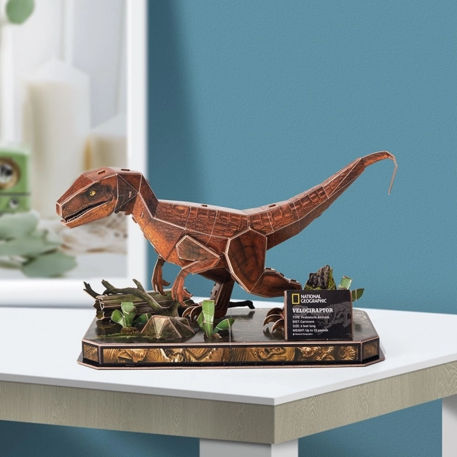 3D Puzzle Velociraptor by National Geographic