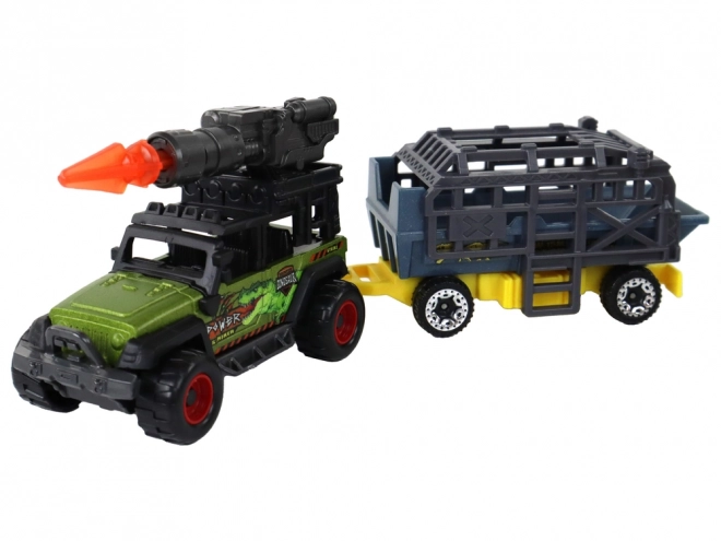 Dinosaur Adventure Vehicle Set with Helicopter