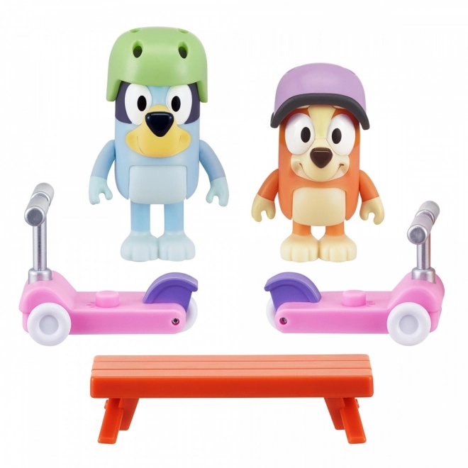 Bluey Scooter Riding Set