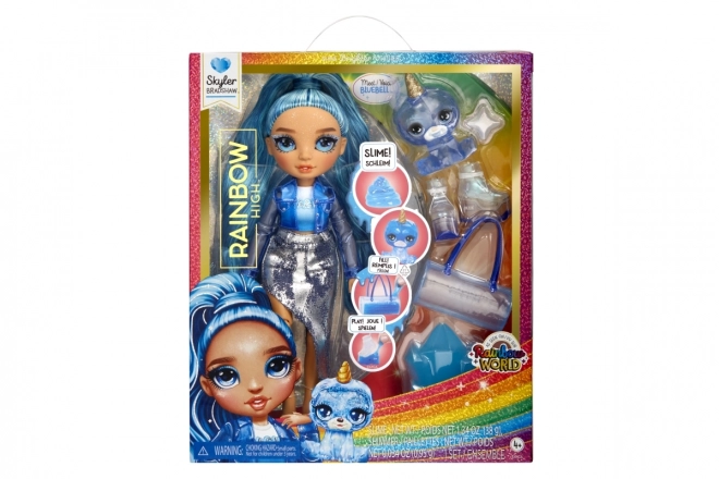 Rainbow High Fashion Doll with Pet - Skyler Bradshaw