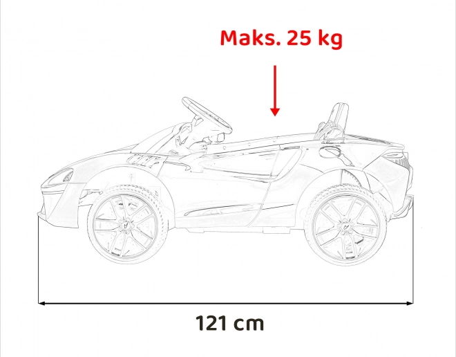 Vehicul McLaren Arthur – Oranžová