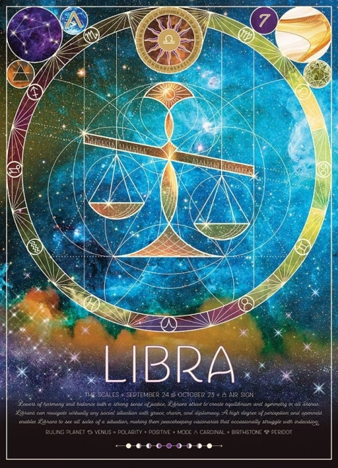 Cobble Hill zodiac sign: Libra puzzle 500 pieces