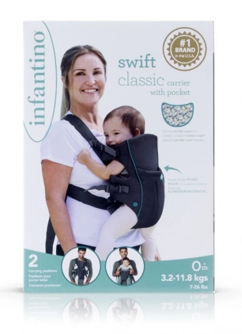 Infantino Classic Baby Carrier with Pocket