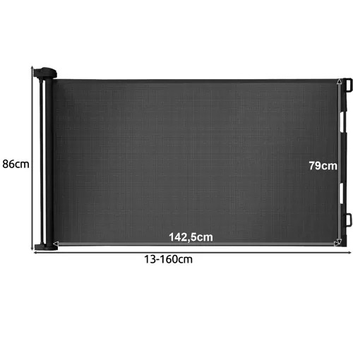 Expandable Security Gate for Doors