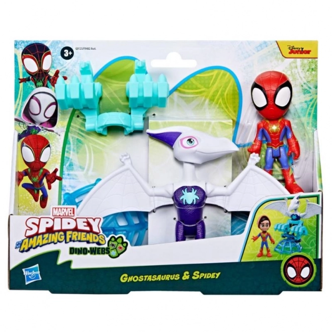 Spider-Man and Friends Dinosaur Action Figure Set