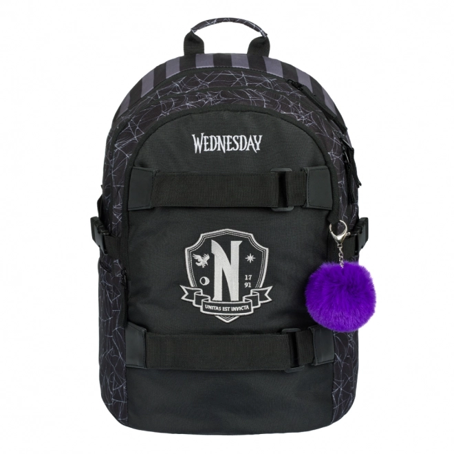 Set Backpack, Pencil Case, and Drawstring Bag Wednesday Nevermore