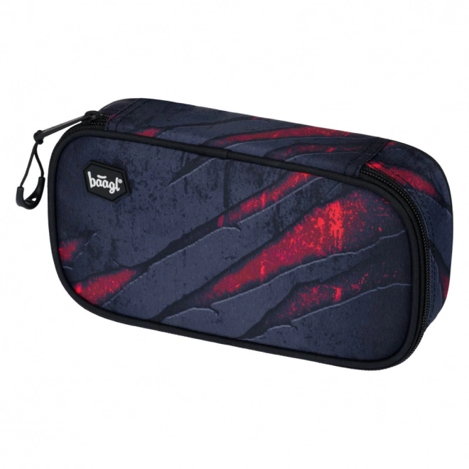 School Backpack, Pencil Case, and Shoe Bag Set - Lava Design