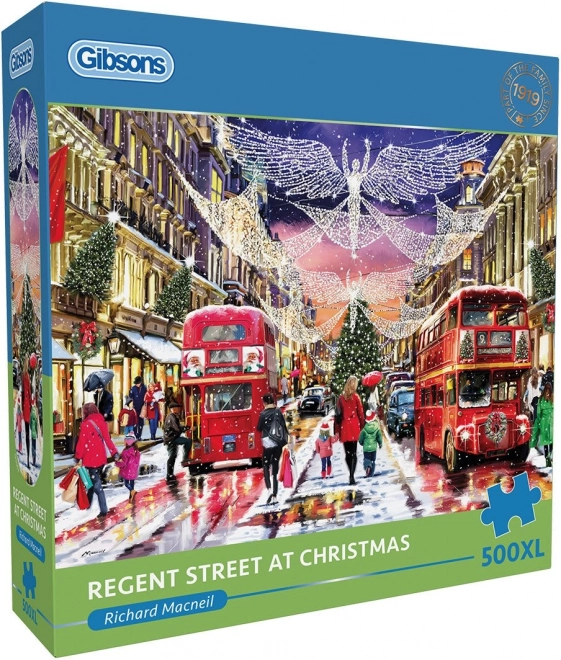 Christmas Regent Street Puzzle by Gibsons