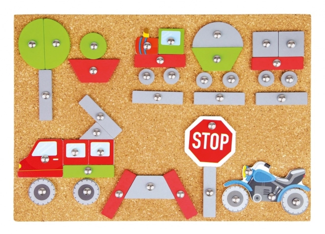 Creative Traffic Hammer Toy Set