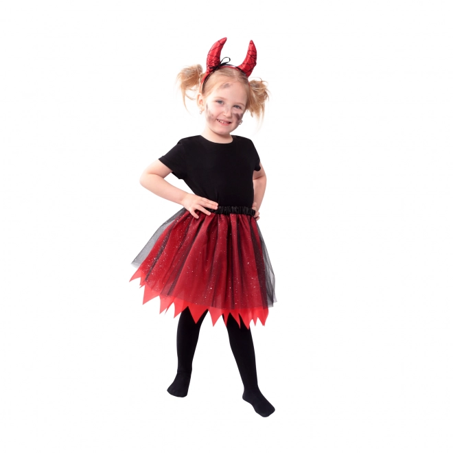 Devilish Tutu Costume for Girls