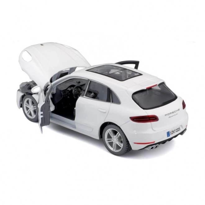 Porsche Macan Diecast Model Car 1:24 - White