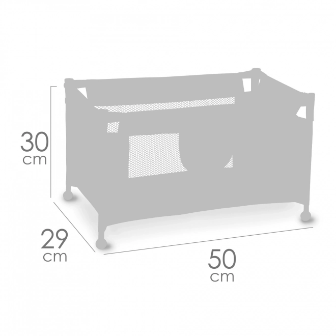Travel Cot for Dolls Coco 2024 without doll