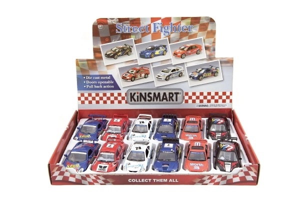 Kinsmart Street Fighter Pull-Back Racing Car Toy