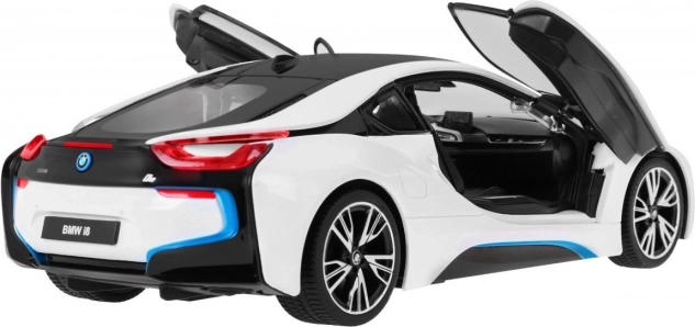 Remote-opening butterfly doors