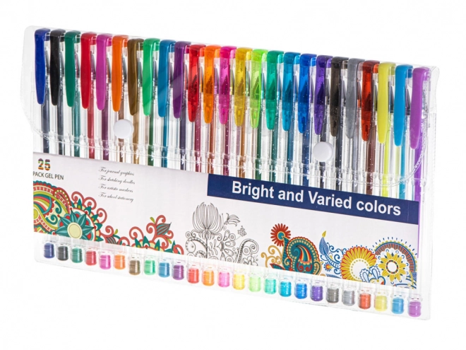 Colorful Glitter Gel Pens Set