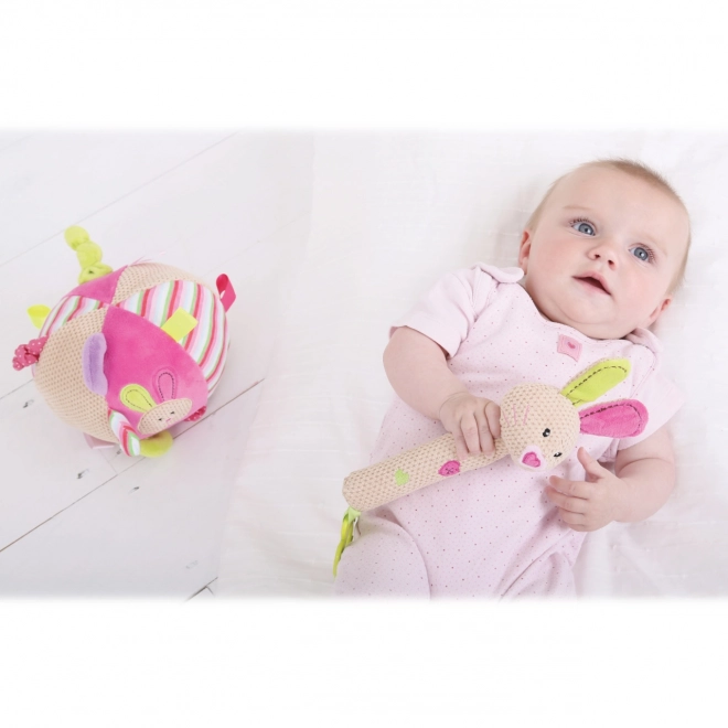 Bigjigs Baby Textile Activity Ball - Bunny Bella