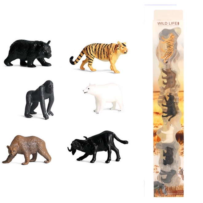 Wild Animal Toy Set