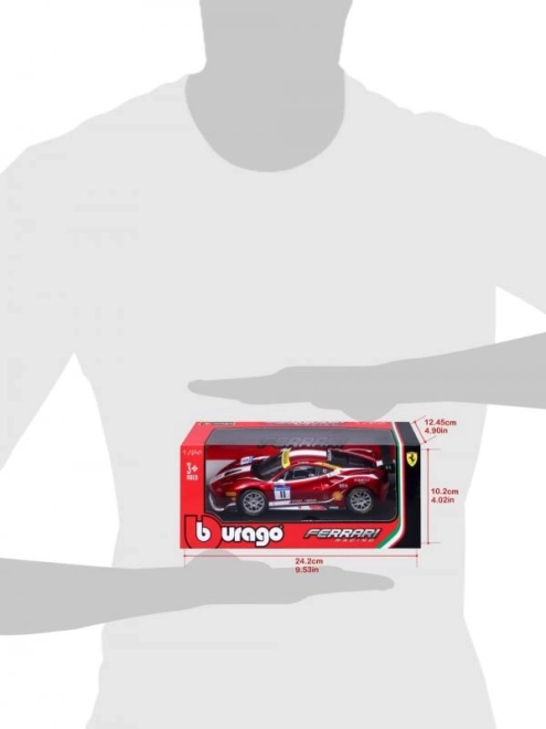 Ferrari 488 Challenge 2017 Diecast Model by Bburago