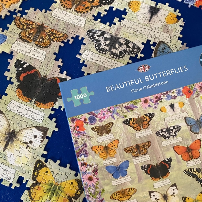 Gibsons Beautiful Butterflies Puzzle 1000 Pieces