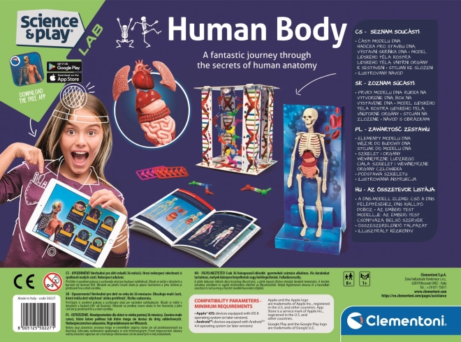 Clementoni Science & Play Human Body Lab