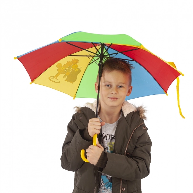 Rain Umbrella With Krtek Design