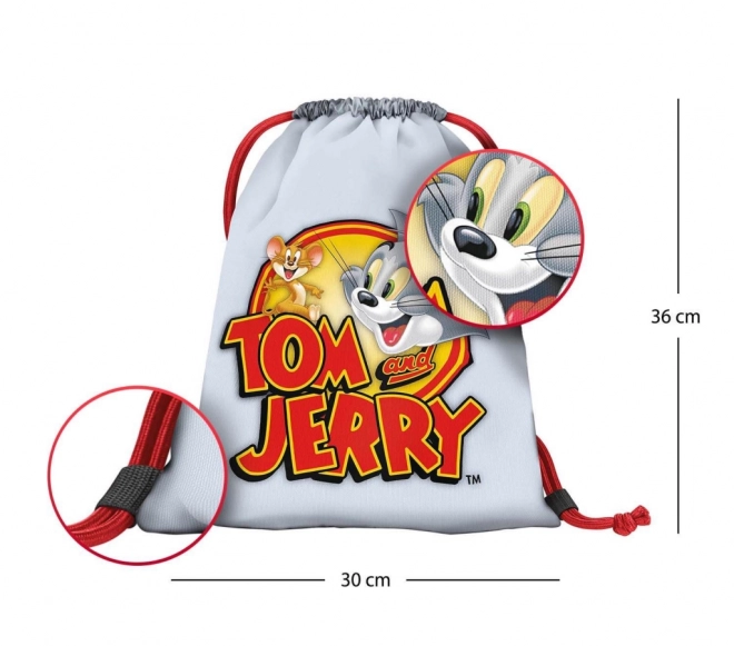 Tom & Jerry Drawstring Backpack