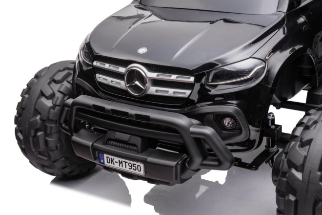 Battery-Powered Mercedes 4x4 Kids Car in Black