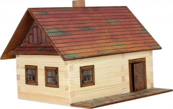 Wooden Model Kit - Walachia Timbered House