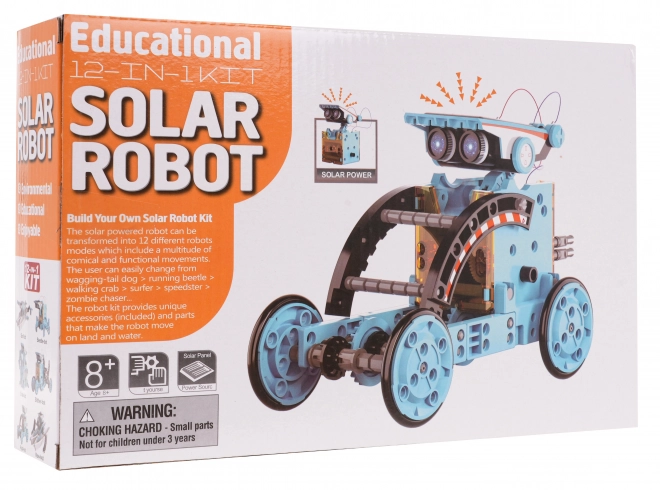 12-in-1 Solar Vehicle Set Blue