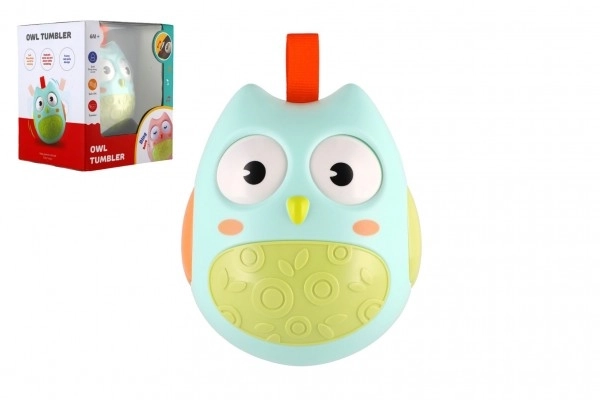 Roly Poly Owl Toy with Sounds