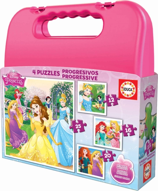 Disney Princess Puzzle Set in Carry Case