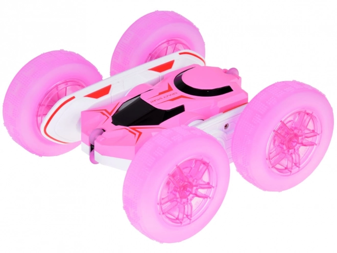 Remote Control Stunt Car with Light-Up Wheels