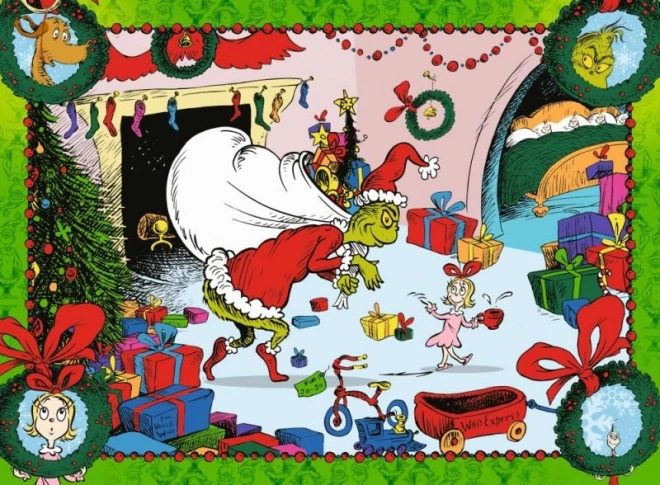 Grinch Jigsaw Puzzle 100 Pieces