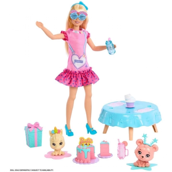 My First Barbie Birthday Set