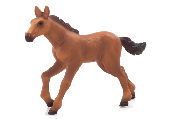 Running Hanoverian Foal Figurine