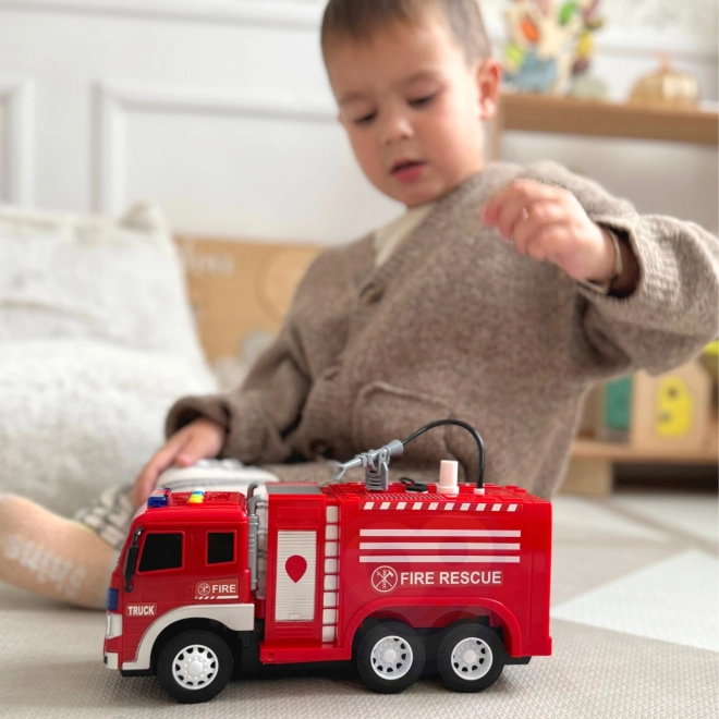 Woopie Remote Controlled Fire Truck RC with Water Spraying Function
