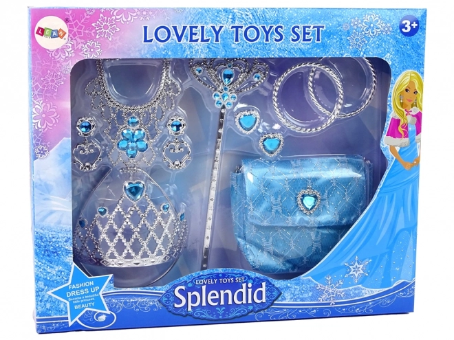 Princess Blue Carnival Ball Set with Accessories