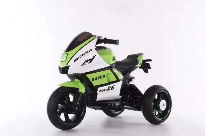 Green Kids Electric Ride-On Motorcycle