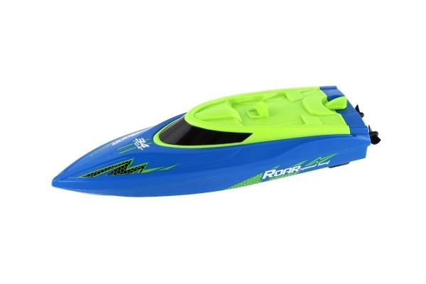 Motorized RC Boat 22cm Blue