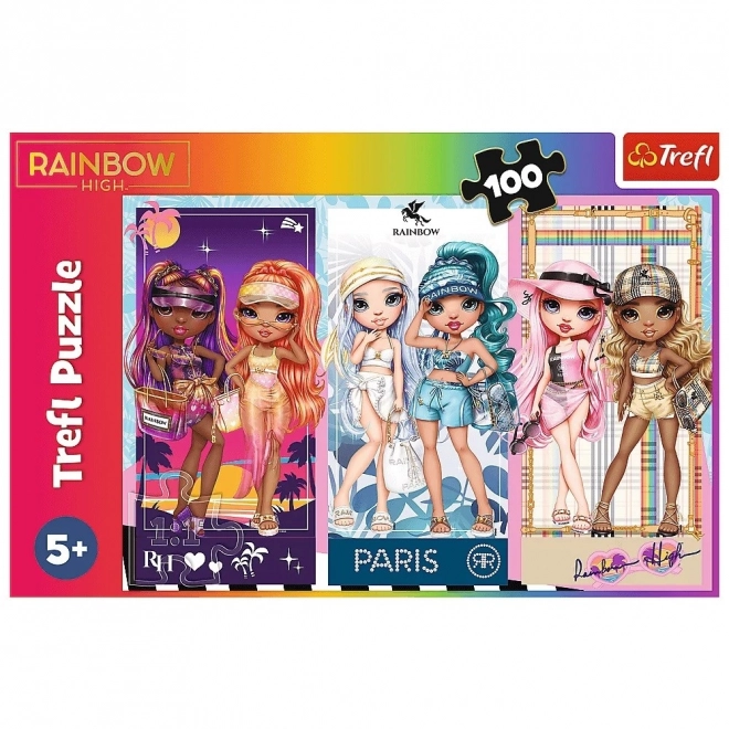 Rainbow High Dolls Puzzle 100 Pieces