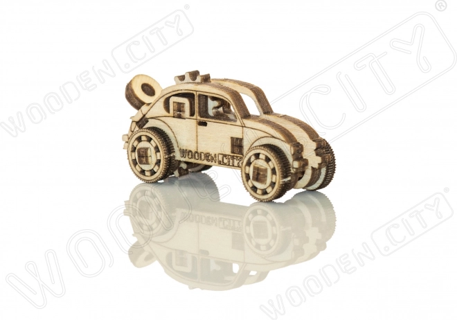 Wooden 3D Puzzle Vintage Cars and Motorbike