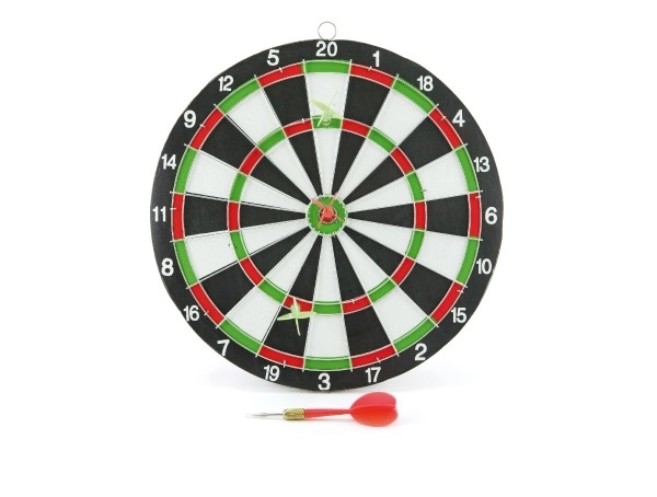 Dartboard With Darts 28cm