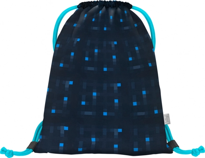 baagl trio set Ergo MINECRAFT blue axe backpack