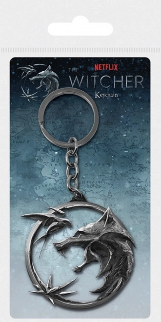 Metal Keychain The Witcher