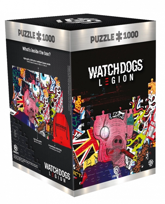 Good Loot Puzzle Watch Dogs: Legion Pig Mask 1000 Pieces