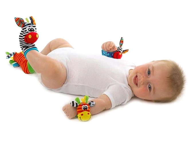 Rattle Socks and Wristbands Set for Babies