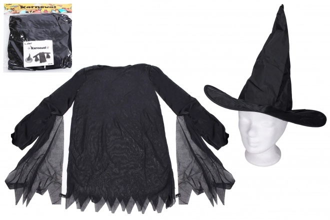 Witch Costume Set - Dress and Hat