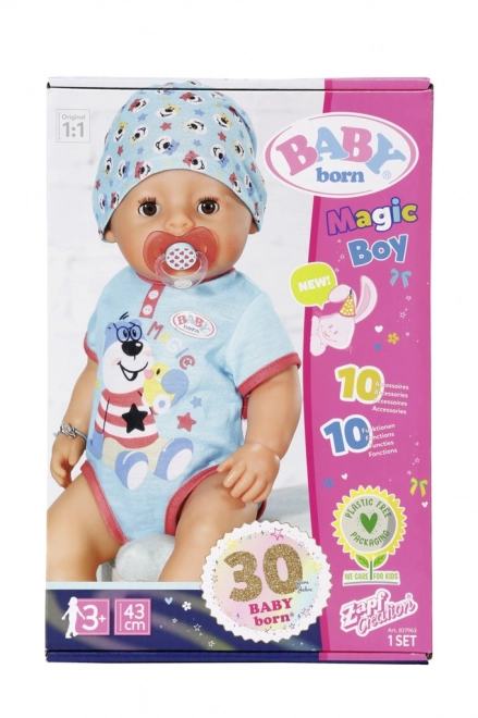 Baby Born Boy With Magic Pacifier 43 cm