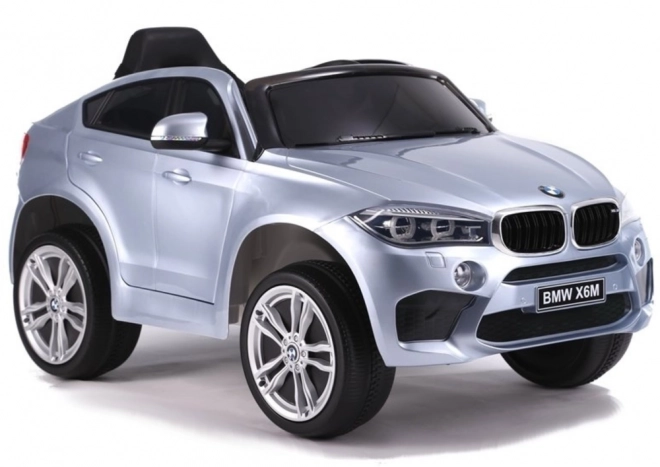 Electric Ride-On Car BMW X6 Silver